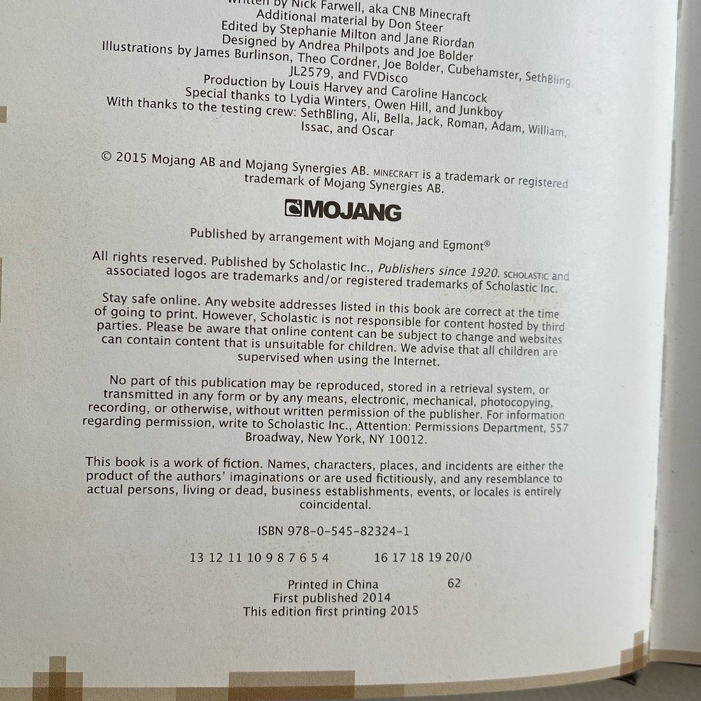 MINECRAFT Redstone Handbook - Picture 4 of 4